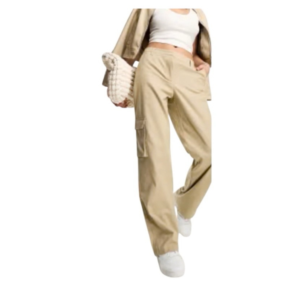 Pants Cargo pants 4th & Reckless in cream/beige NEW WITH TASGS Size S